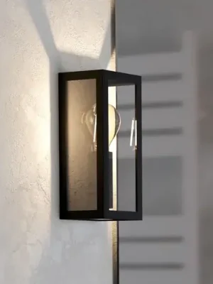Nejlepší Cena Koupelnové nástěnné světlo Amezola, 1 zdroj, černá