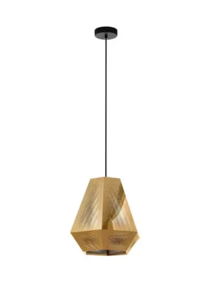 Závěsné svítidlo Chiavica, mosaz, 1 světlo, Ø36cm Novinka