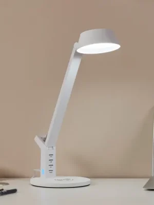 Must-Have LED-Stolní lampa Banderalo CCT stmívatelná QI bílá