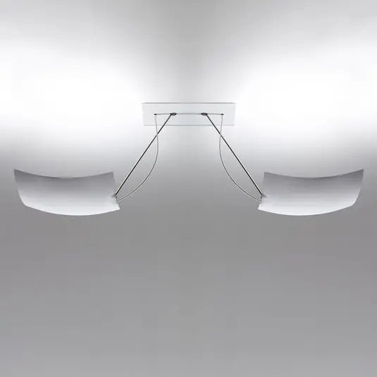 Ingo Maurer 2x18x18 LED stropní světlo, 2 zdroje Expresní Doručení