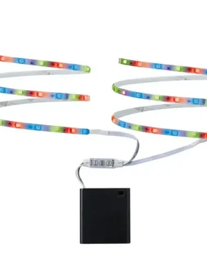 Víkendová Akce Paulmann Mobil LED pásek na baterie, RGB