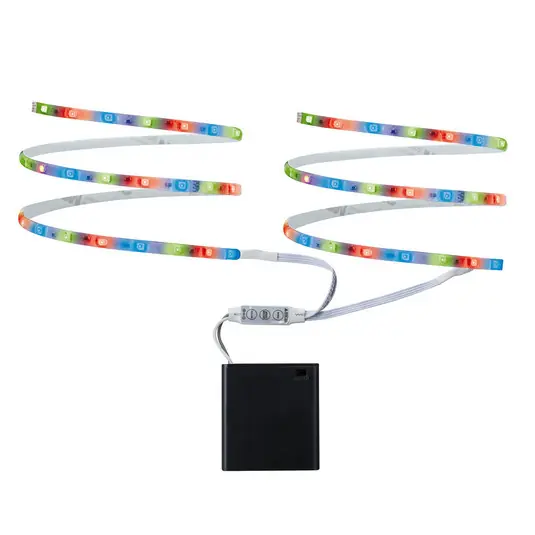 Víkendová Akce Paulmann Mobil LED pásek na baterie, RGB