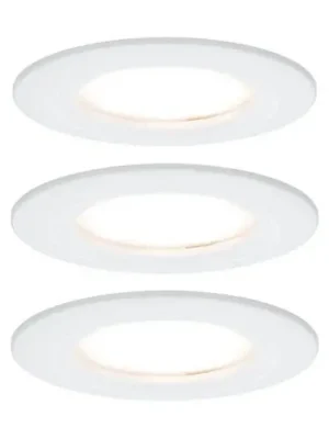 Akce Paulmann Nova LED podhledové světlo 3ks pevné bílé
