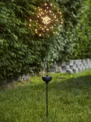 LED solární světlo Firework zapichovací hrot 100cm Top Prodej