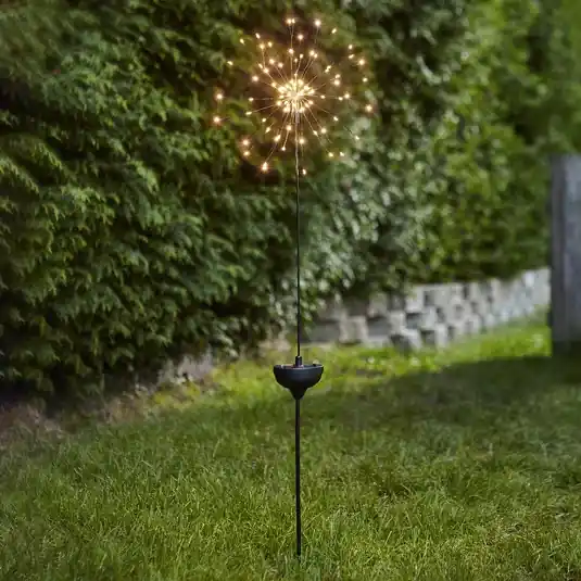 LED solární světlo Firework zapichovací hrot 100cm Top Prodej