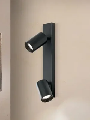 Reflektor Sean, dva zdroje, černý Must-Have