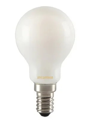 Horká Nabídka Kapková LED žárovka E14 ToLEDo RT Ball 4,5W 827 satin
