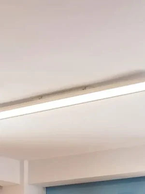 Značkový Panel LED Arcchio Enora, 3500 lm, bílý, kov, 119,5 cm