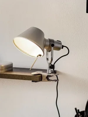 Značkový Artemide Tolomeo Pinza LED připínací lampa 2.700K