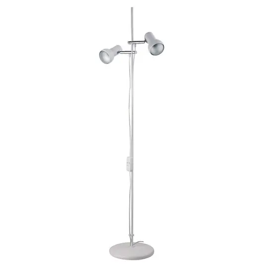 Bezpečná Platba 2-světelná stojací lampa EIFEL, bílá