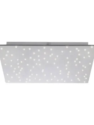 LED stropní světlo Sparkle CCT dim ocel 45x45cm Novinka