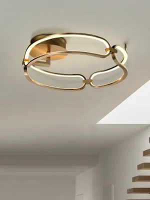 Akční Cena Stropní svítidlo Colette LED, tři žárovky, růžové zlato