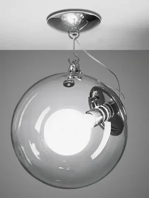 Ihned K Objednání Artemide Miconos skleněné stropní světlo chrom