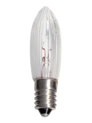 Objednat Nyní E10 1,8W 24V náhradní žárovka 3 ks tvar svíčky