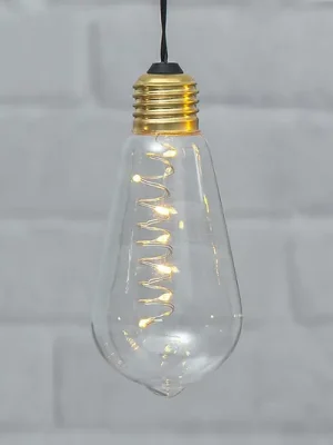 Speciální Cena Vintage LED dekorační světlo Glow s časovačem čirá