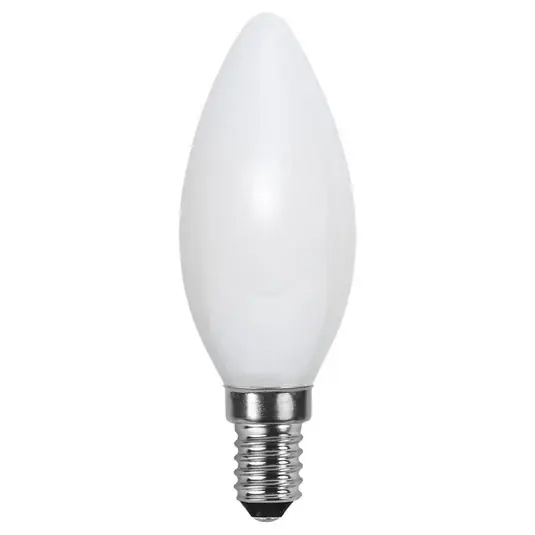 LED svíčka žárovka E14 2.700K opál Ra90 4,7W Rychlé Dodání
