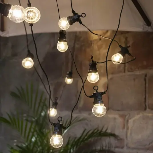 LED víla světla Malý Circus Filament Bezpečná Platba
