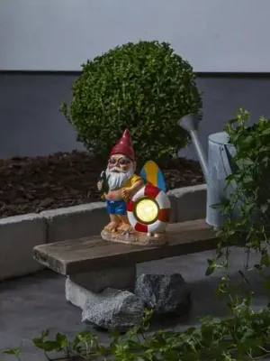 LED solární světlo Gnomy se záchranným kruhem Nakupujte Hned