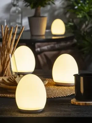 Levný LED noční světlo 357-61, dotyk, baterie, RGBW