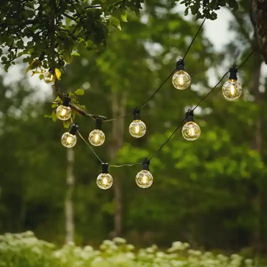 LED světelný řetěz Big Circus filament, 10 zdrojů Akce
