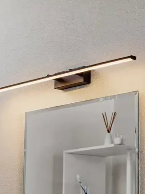 LED nástěnné světlo Nala, černé, šířka 75 cm Kup Teď