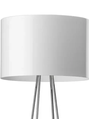 Levný FLOS RAY F2 - Stojací lampa s bílým stínidlem