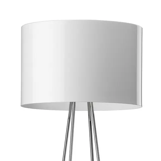 Levný FLOS RAY F2 - Stojací lampa s bílým stínidlem