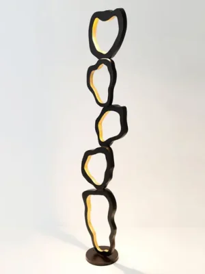 Stojací lampa LED Infernale, pět žárovek Poslední Šance