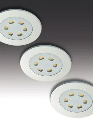 Speciální Cena 3dílná sada LED podhledové svítidlo R 55
