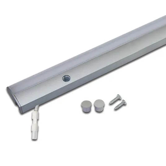 LED vestavné svítidlo ModuLite F, hliník, 45 cm, 3 000 K, hliník Nízká Cena