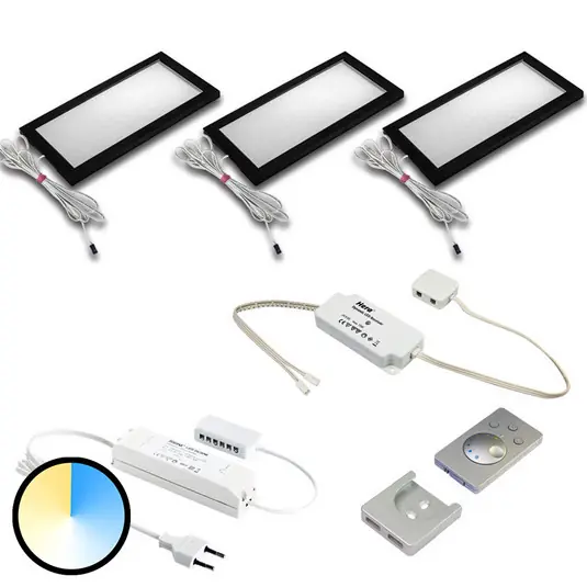 Podhledové světlo Dynamic LED Sky sada 3ks černá Hit Sezóny