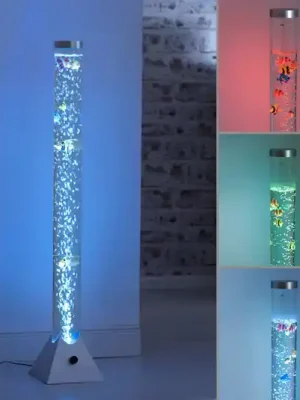 Kup Teď Vodní sloup Ava s LED a rybami, výška 120cm