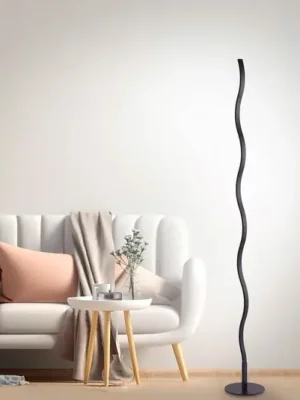 Nejprodávanější LED stojací lampa Wave 3 000K 120cm černá