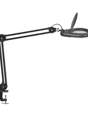 Výprodej MAULviso LED lupa, černá, výška 50 cm, svorka