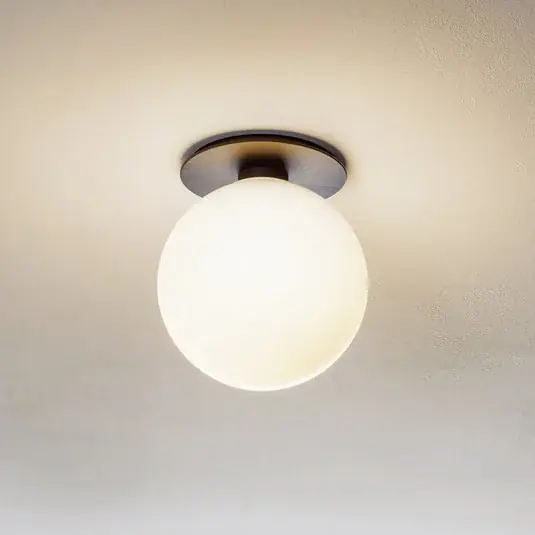 Audo TR Bulb LED stropní svítidlo, černé/opálové, 22 cm, stmívatelné Kup Teď
