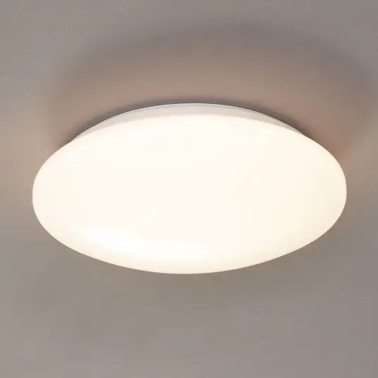 Stropní svítidlo Pollux LED, Ø 27 cm, plast, detektor pohybu Objednat Nyní