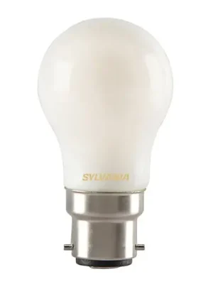 Ověřený LED žárovka tvaru ve kapky B22 4,5W 827 matná