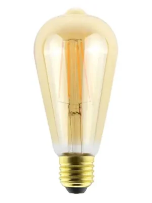 Cenová Bomba LED žárovka E27 ToLEDo RT ST64 6W 825 zlatá