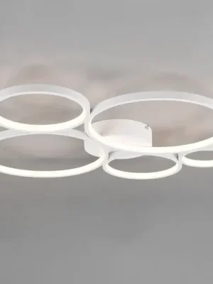 LED stropní světlo Rondo, bílá matná Oblíbený