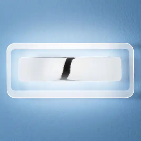 Oblíbený LED nástěnné světlo Antille chrom 31,4 cm