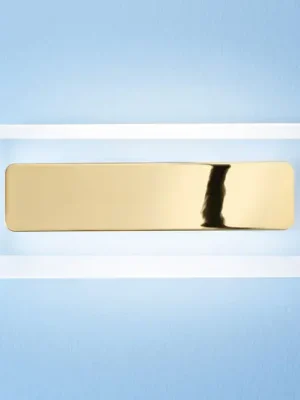 Hit Sezóny LED nástěnné světlo Antille zlatá 31,4 cm