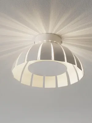 Nová Kolekce Bílé designové stropní svítidlo LED Loto, 20 cm