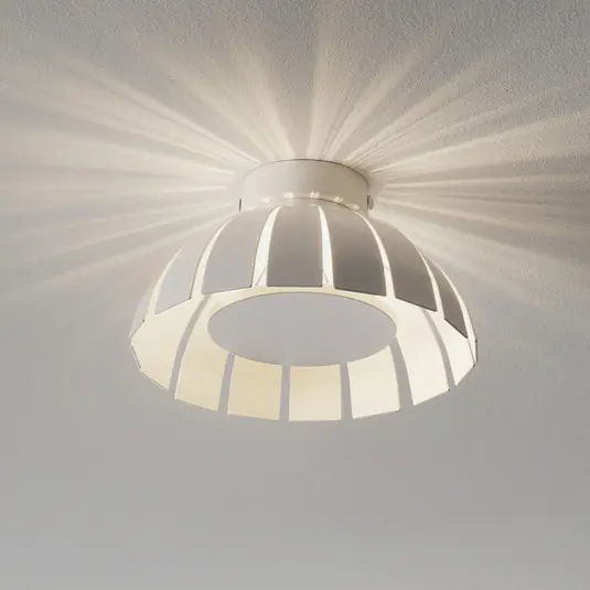 Nová Kolekce Bílé designové stropní svítidlo LED Loto, 20 cm