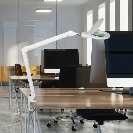 Speciální Cena MAULsource LED lupa, bílá, 51 cm, stmívatelná