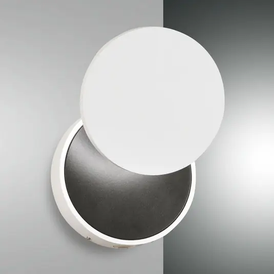 LED nástěnné světlo Ara, čtecí spot, bílá-černá Kup Teď