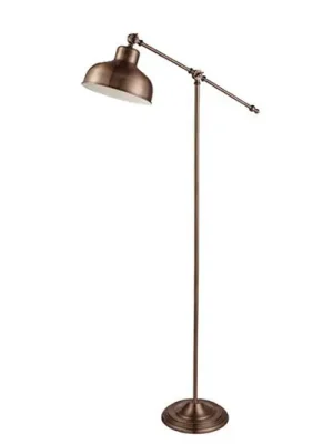 Kovová stojací lampa Macbeth v mědi Akce
