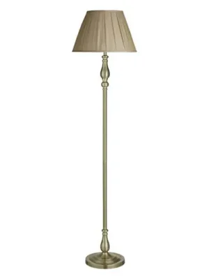 Stojací lampa Flemish se skládaným stínidlem Objednat Nyní