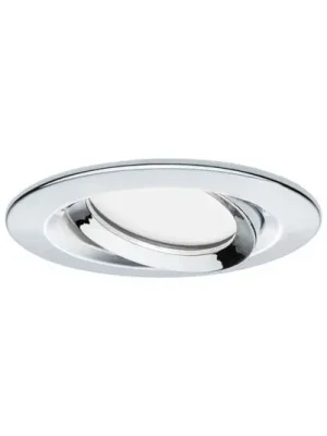 Akční Cena LED bodovka Paulmann Nova Plus Coin, kulaté, chromové, 2 700 K, IP65