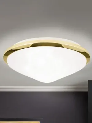 Novinka Stropní světlo Corella mosaz 32 cm