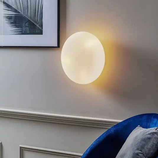 Artemide Itka skleněné nástěnné světlo IP65 Ø 35 cm Finální Výprodej